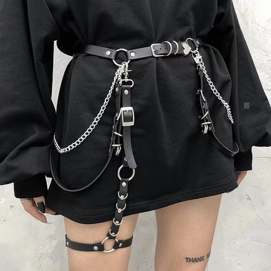 Punk style belt